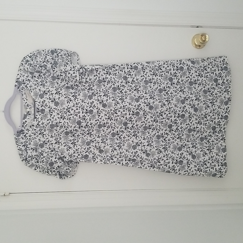 Loft Linen Shift Dress